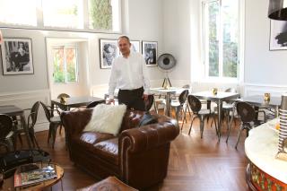 Christophe Bignon, propriétaire de la Villa Claudia, Cannes