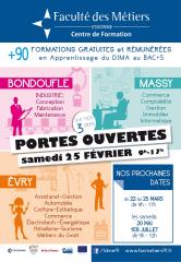 Journée portes ouvertes à la Faculté des métiers de l'Essonne