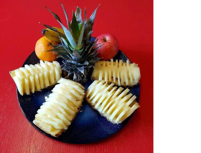 Défi découpe ananas