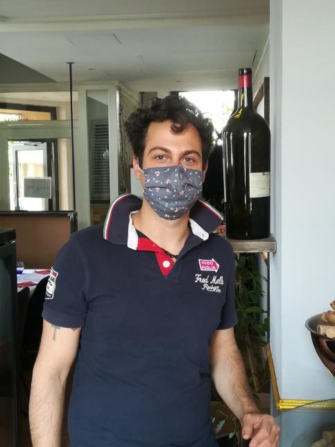 David Dionisi, patron du Restorante Ripasso, Augsburg, en Bavière.