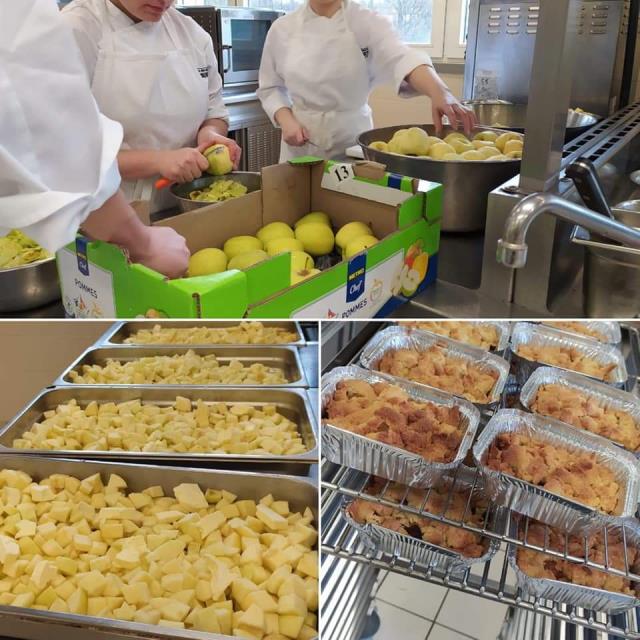 400 portions plats/desserts
