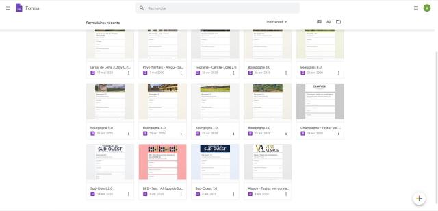 Des évaluations via Google Forms