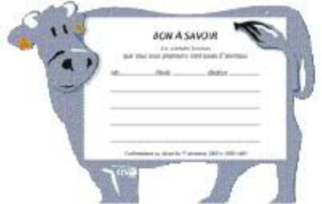 A l'heure actuelle, un décret du 17 décembre 2002 impose aux restaurateurs de porter à la connaissance de la clientèle uniquement l'origine de morceaux de viande bovine.