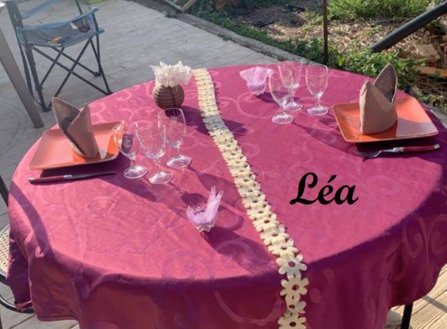 Dressage de table de léa