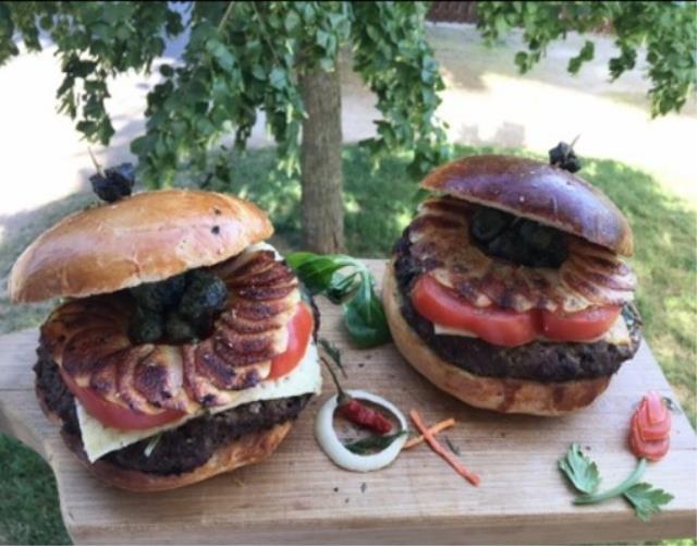 Le burger de Malaury Gueneau (2Pro1)