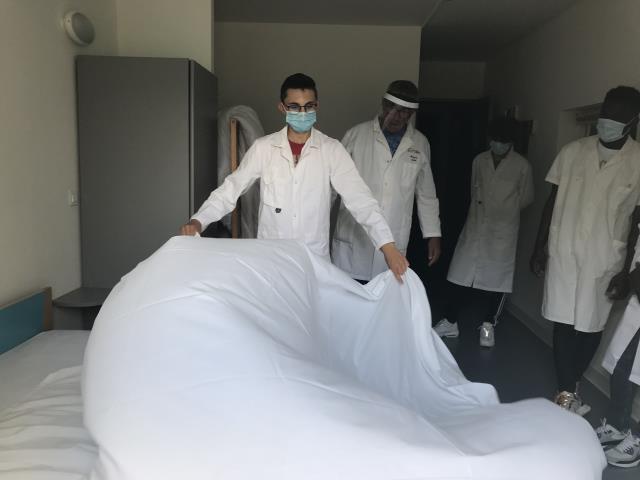 Hébergement avec application des règles de sécurité sanitaire