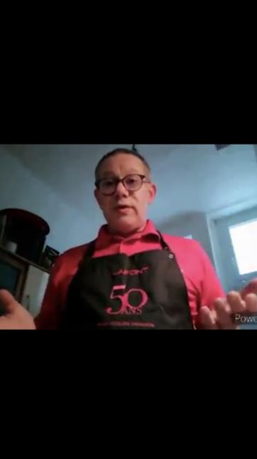 vidéos de recettes réalisées par Xavier Vasson