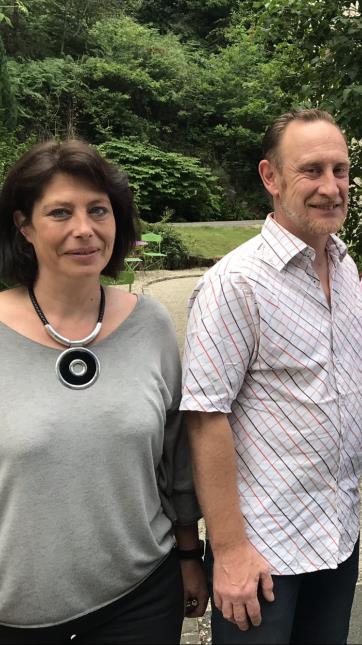 Isabelle et Pascal Champagne.