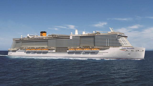 Les réservations sont ouvertes pour une croisière, à partir de mars 2021, à bord du Costa Smeralda, navire de 2 612 chambres, imaginé par le designer Adam D. Tihany.
