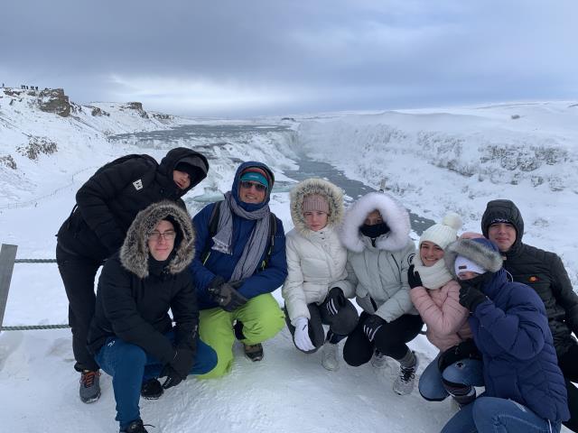 Les élèves de Martin Bret en Islande