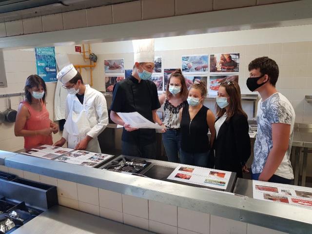 Gestes barrières, distanciation, port du masque au CFAR Campus de Gap