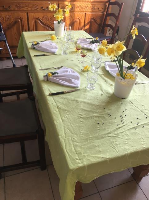 la table de Suzie : le printemps