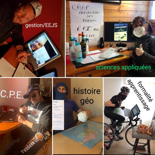 L'équipe pédagogique et pluridisciplinaire en action