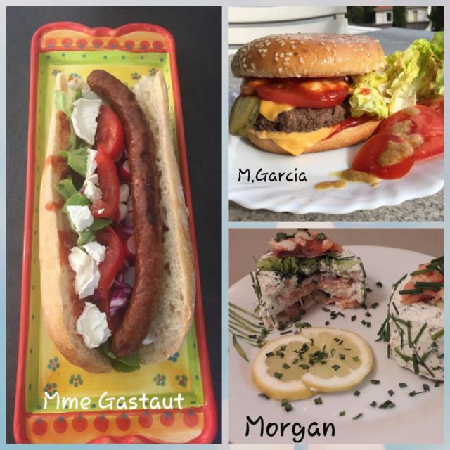 créations de Mme Gastaut, M Garcia, Morgan
