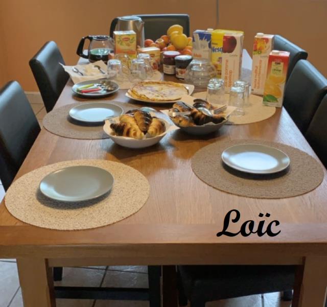 Dressage de table de Loïc