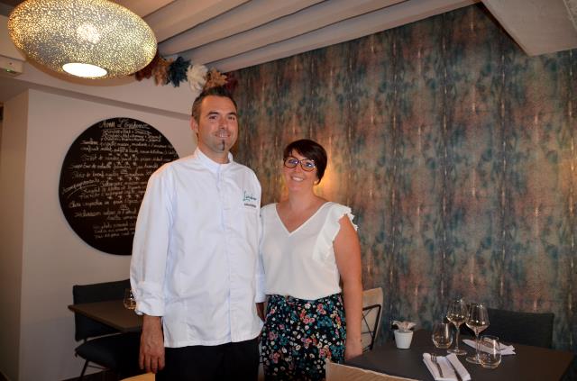 Carine et Julien Burdin ont choisi Dijon pour réaliser leur rêve et installer leur table bistronomique qui s'inscrit dans la niche des plats d'exception.