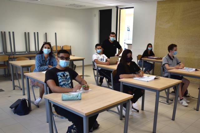Quelques apprentis du BTS MHR