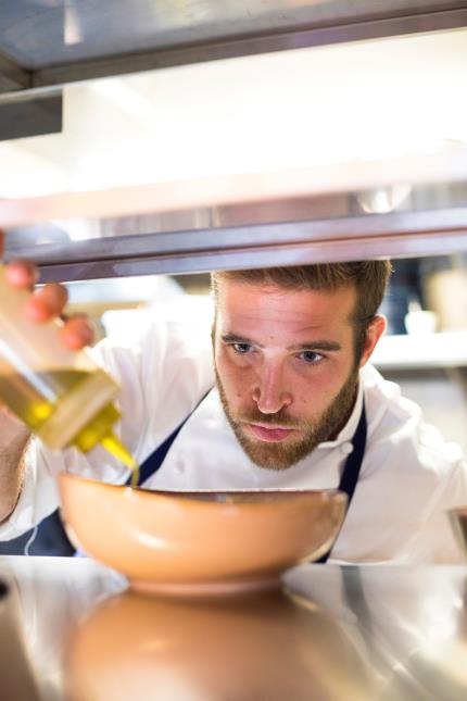 'Un bon aliment doit d'abord être bon pour celui qui l'a produit', explique le chef Alexandre Marchon.