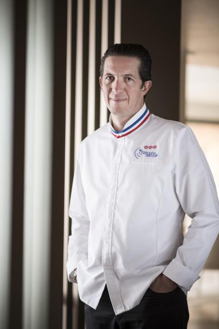 Christophe Bacquié, chef trois étoiles Michelin à l'Hôtel du Castellet (Var)