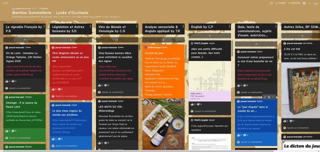 Padlet : images, du texte, des sons, des liens internet et des vidéos 'posts'