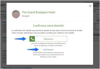 Tripadvisor propose deux méthodes pour réclamer la propriété d'une fiche : soit par empreinte...