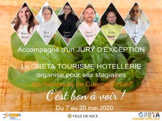 concours de cuisine virtuel « C'est bon à voir ! »