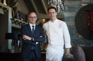 Jean-Alain Baccon, directeur général K2 Collections et Sébastien Vauxion, chef du Sarkara.