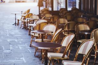 Terrasse de café