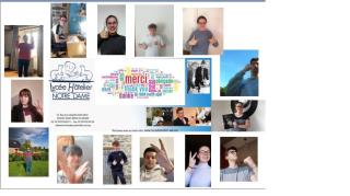 Les élèves de St-Meen remercient les sponsors