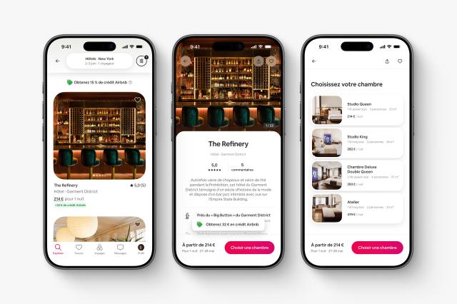 Des milliers d'hôtels indépendants seront présents sur la plateforme Airbnb à partir de cet été.