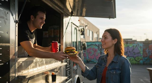   Food bike, camionnette ou triporteur : la restauration nomade permet aux restaurateurs d’aller...