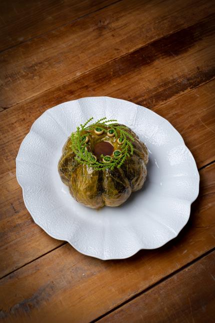 Le plat du lauréat.