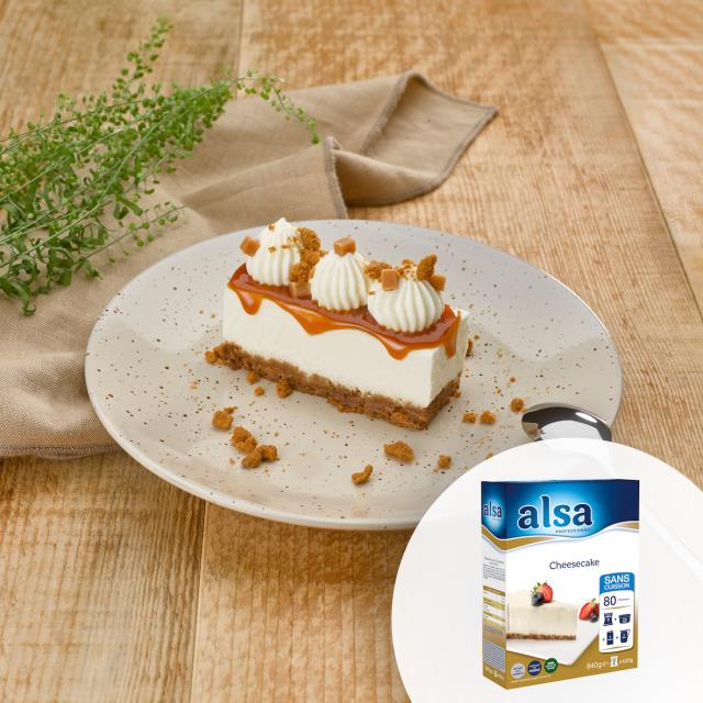 Cheescake alsa Professionnel.
