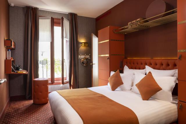 L'hôtel Whistler à Paris, 4 étoiles rénové en 2017. 