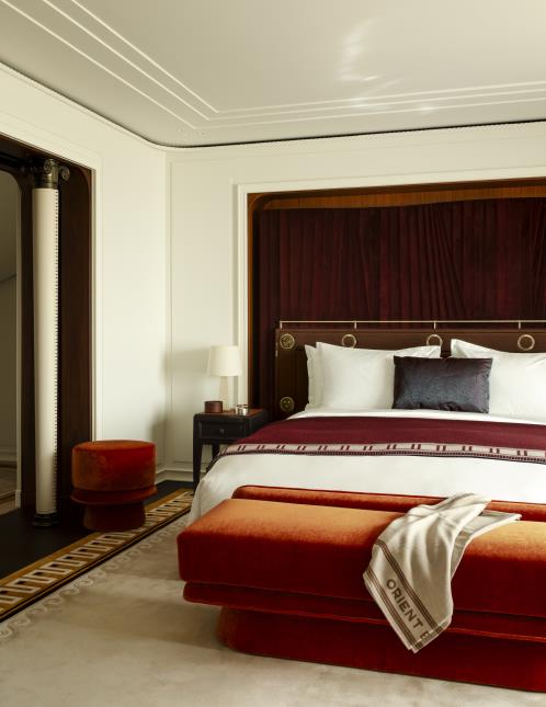 Suite duplex de l'Orient Express Corinthian