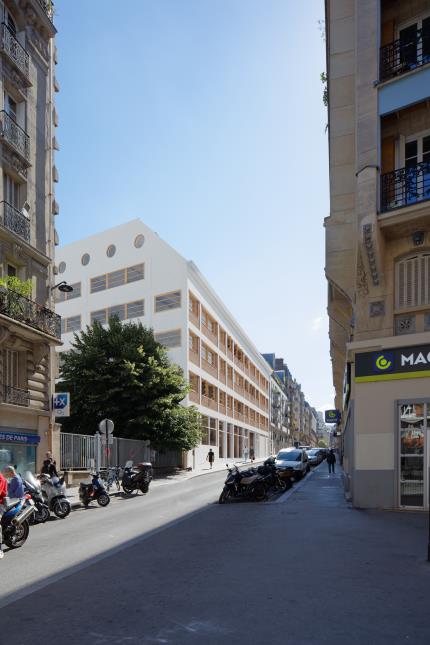 Vue 3D du projet Lamark, qui abritera notamment le futut Mix Montmartre.