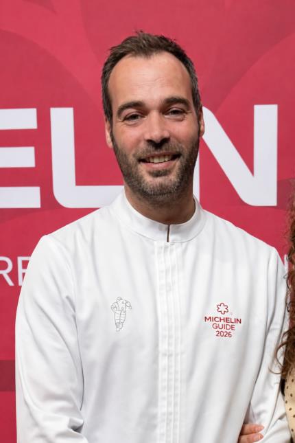 Olivier Parise, chef du restaurant Timilìa , a décroché sa première étoile Michelin avec un menu...