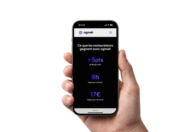 La solution d’intelligence artificielle OGMAH promet de transformer chaque recette en levier de rentabilité. 
