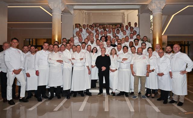 Dîner des chefs au Louis XV de l’hôtel de Paris 
