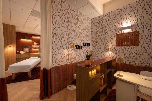 La Beauty Room, espace réservé aux joueurs du court Philippe-Chatrier, redécorée version MGallery