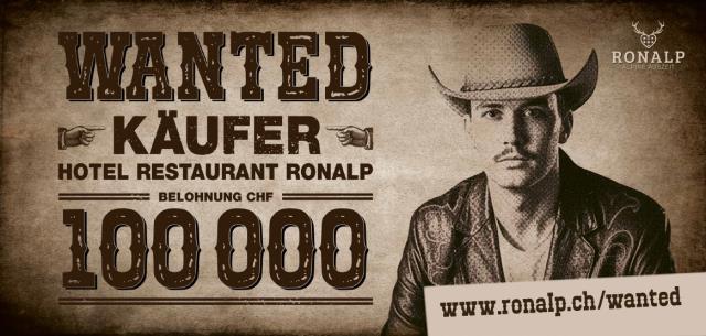 L’hôtel suisse Ronalp recherche activement un repreneur, récompense à la clé.