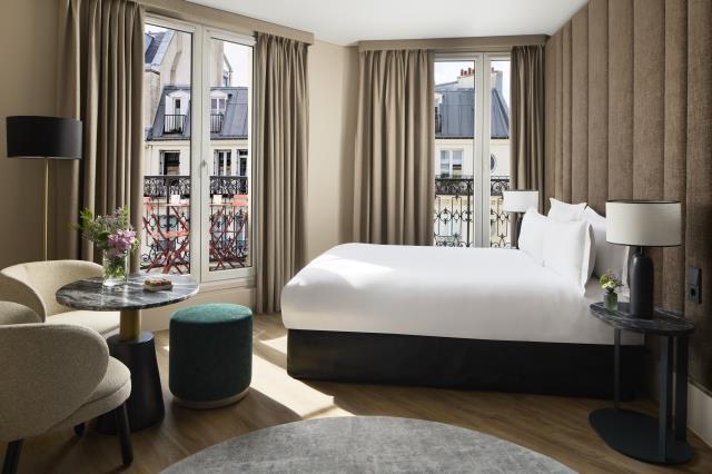 Junior suite du NH Paris Opera Faubourg.