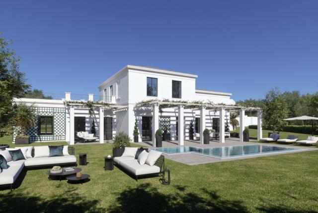 Vue 3D de l'une des douze villas du projet d'hôtel 5 étoiles porté par Pulsim.