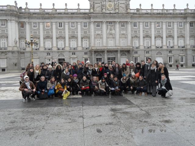 Les BTS en voyage d'études à Madrid