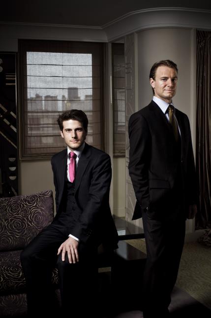 Rouslan et Ivan Lartisien, co-fondateurs du site Grand Luxury Hotels.