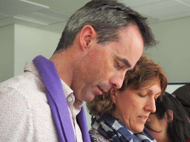 Deux professionnels ont participé à l'ensemble du concours, endossant notamment le rôle de jury pour l'épreuve de cocktail.