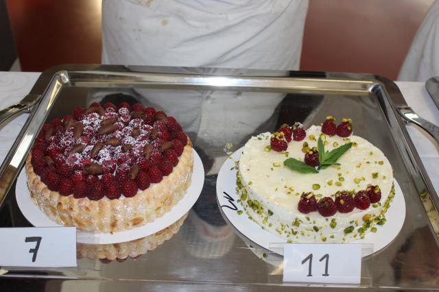 La charlotte au framboise qui a remportée tous les suffrages
