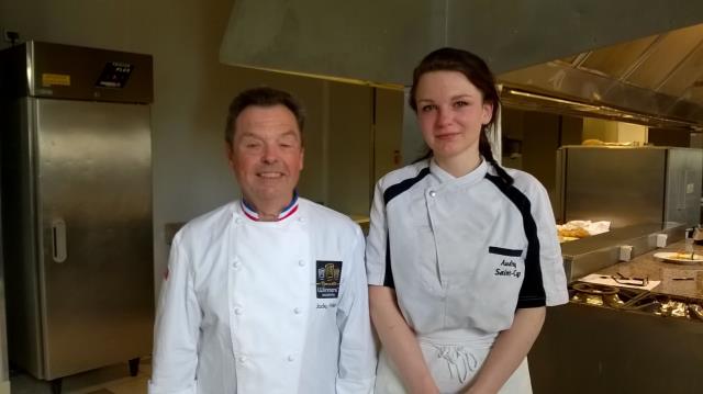 Audray Saint-Cyr Médaille d'or MAF cuisine froide