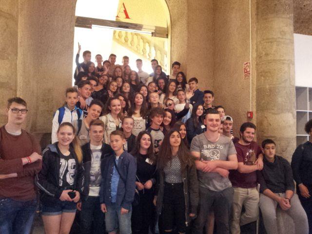 Le groupe en Espagne