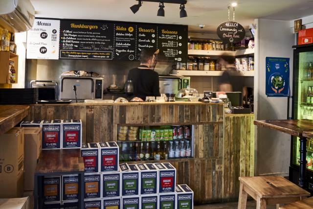 Hank, l'enseigne de burger vegan, Paris IIIe